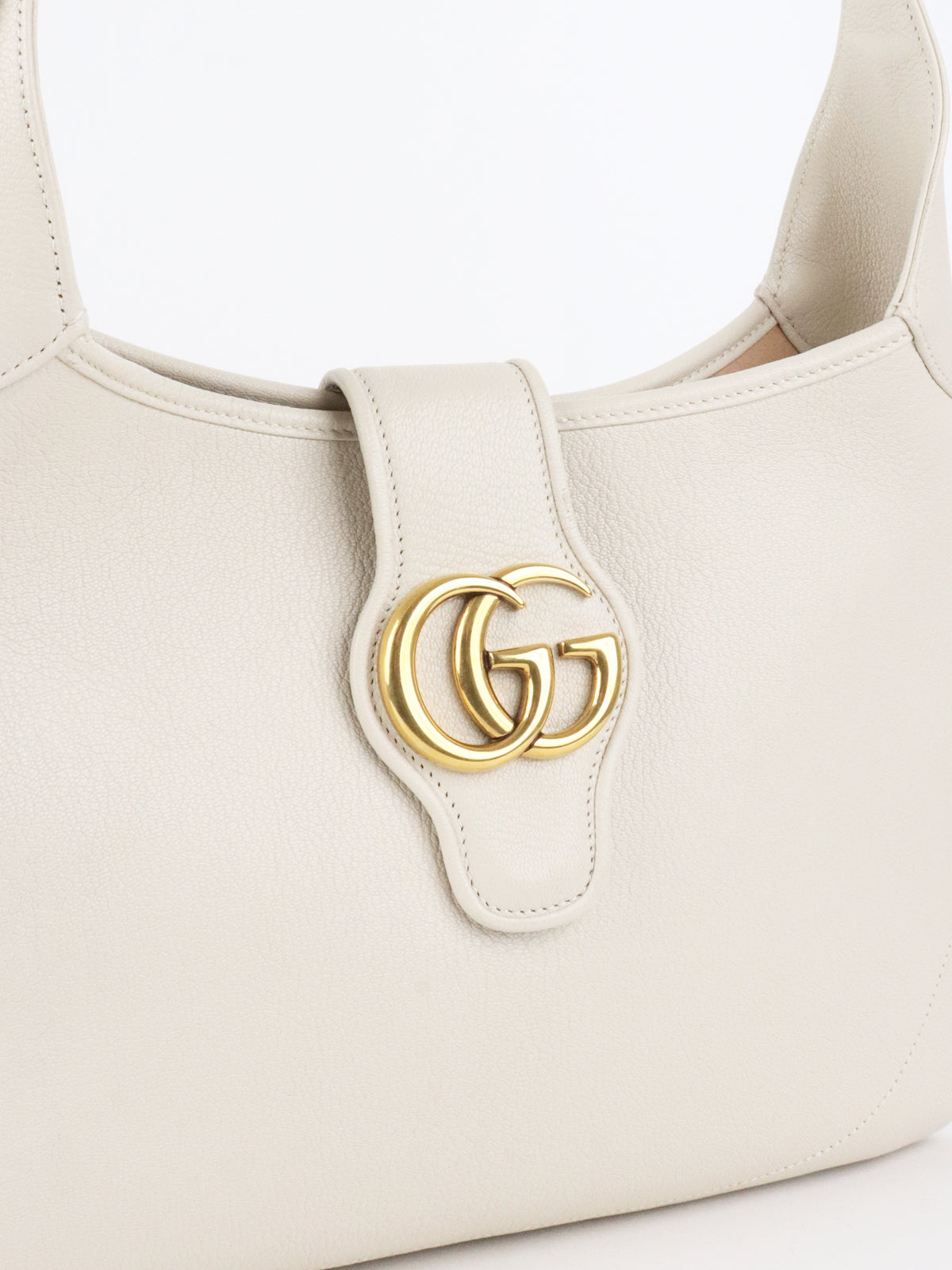 Gucci White Medium Aphrodite Shoulder Bag