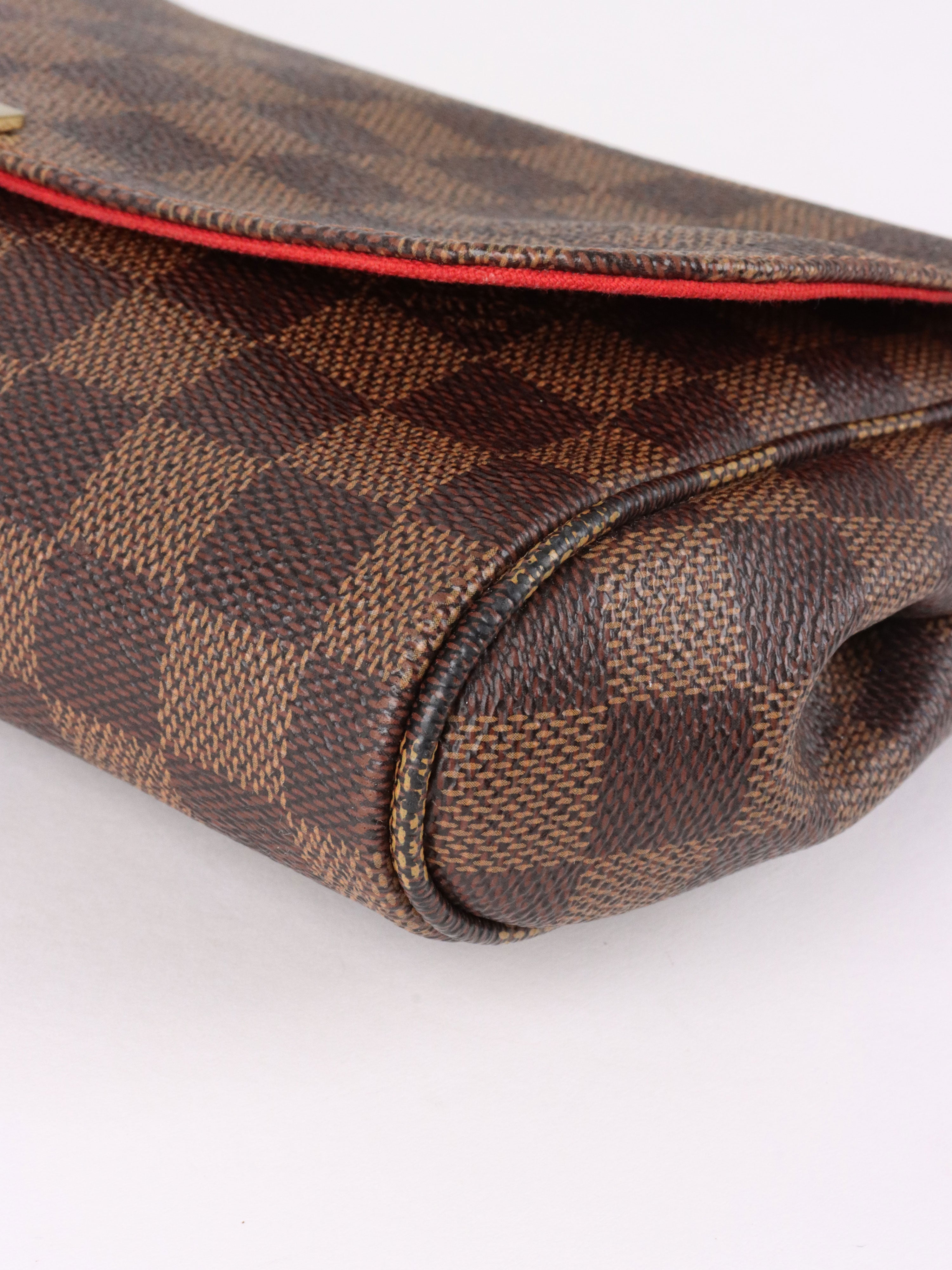 Louis Vuitton Damier Ebene Favoriite MM Bag.