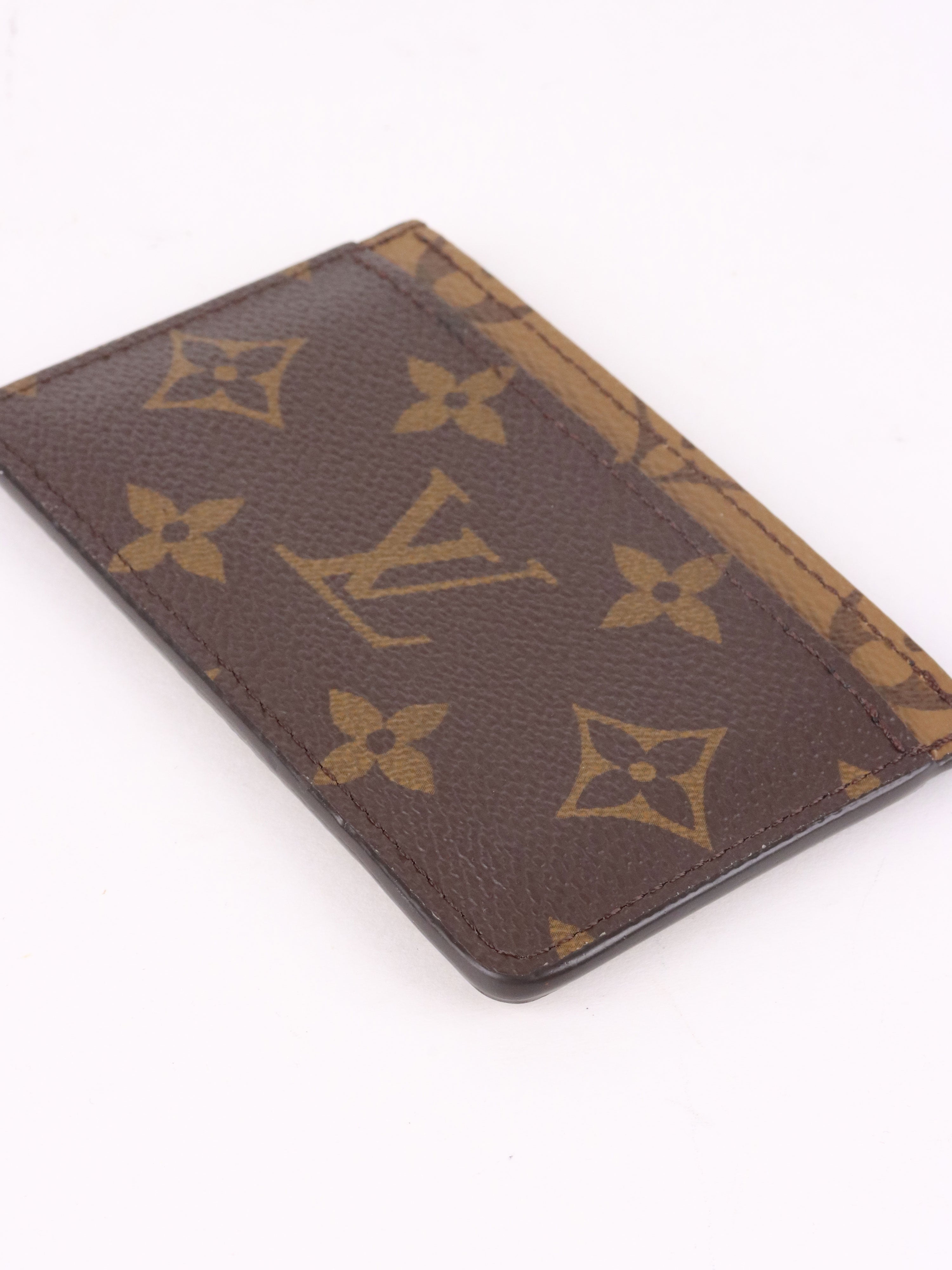 Louis Vuitton Monogram Reverse Card Holder