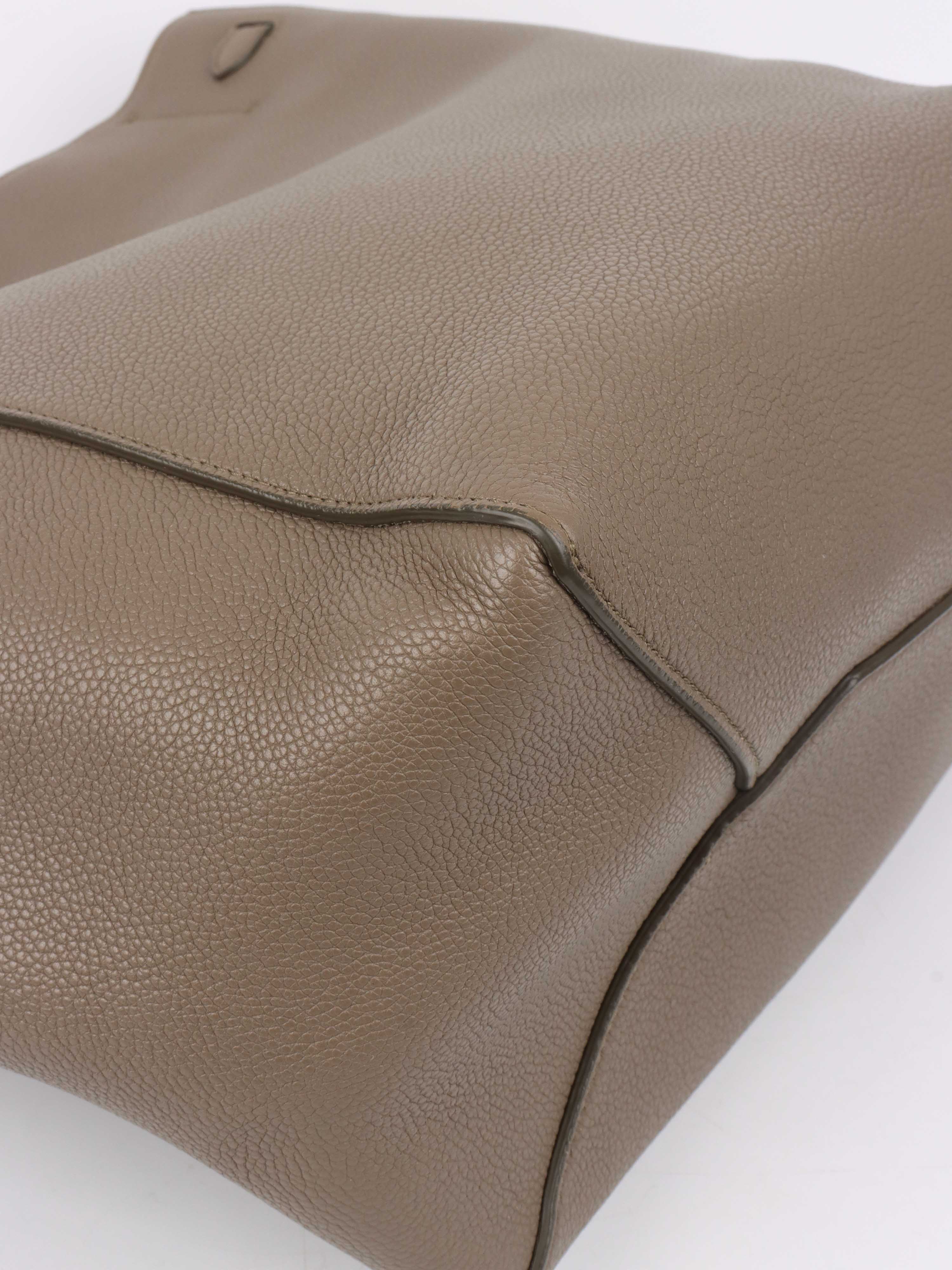 Celine Dark Grey Phantom Tote Bag.