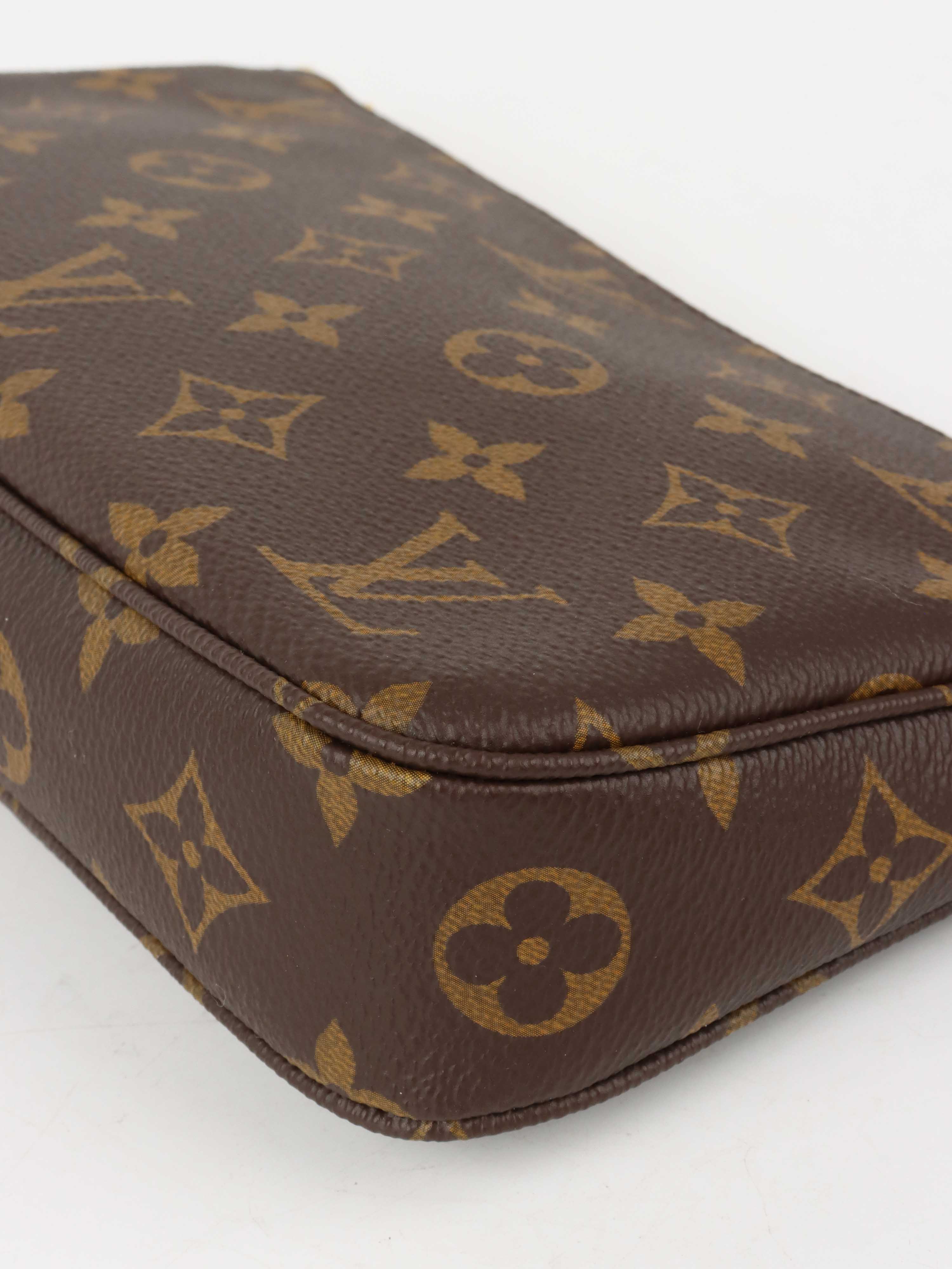 Louis Vuitton Pochette Accessoires Monogram Shoulder Bag.