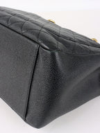 Chanel Black Caviar Grand Shopping Tote