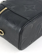 Louis Vuitton Black Empreinte Leather Vanity PM