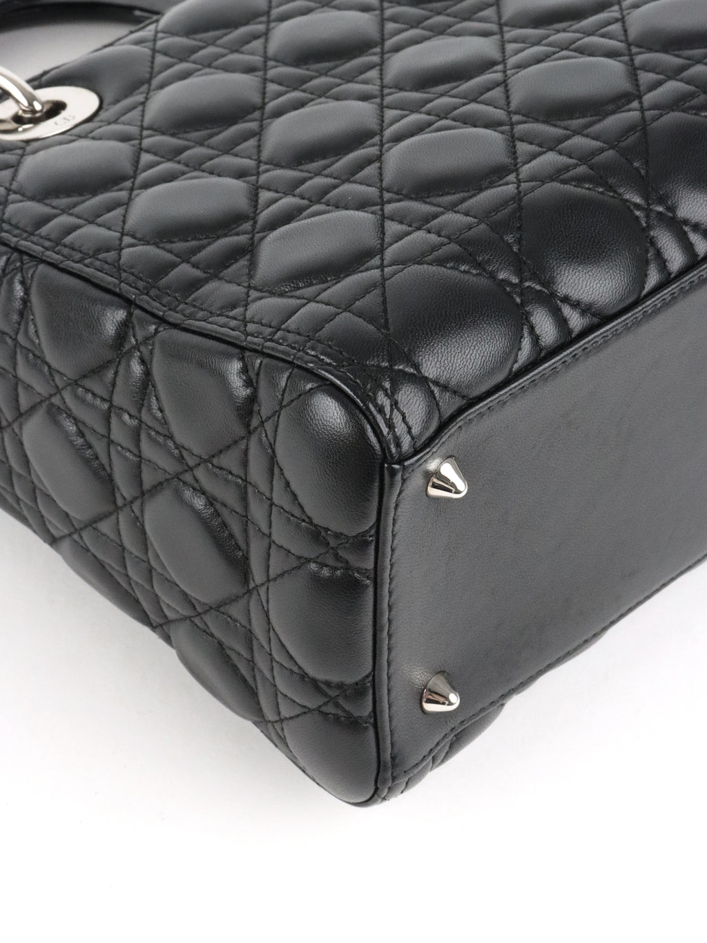 Dior Black Medium Lady Dior Bag