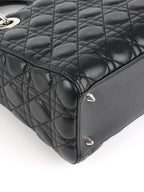 Dior Black Medium Lady Dior Bag