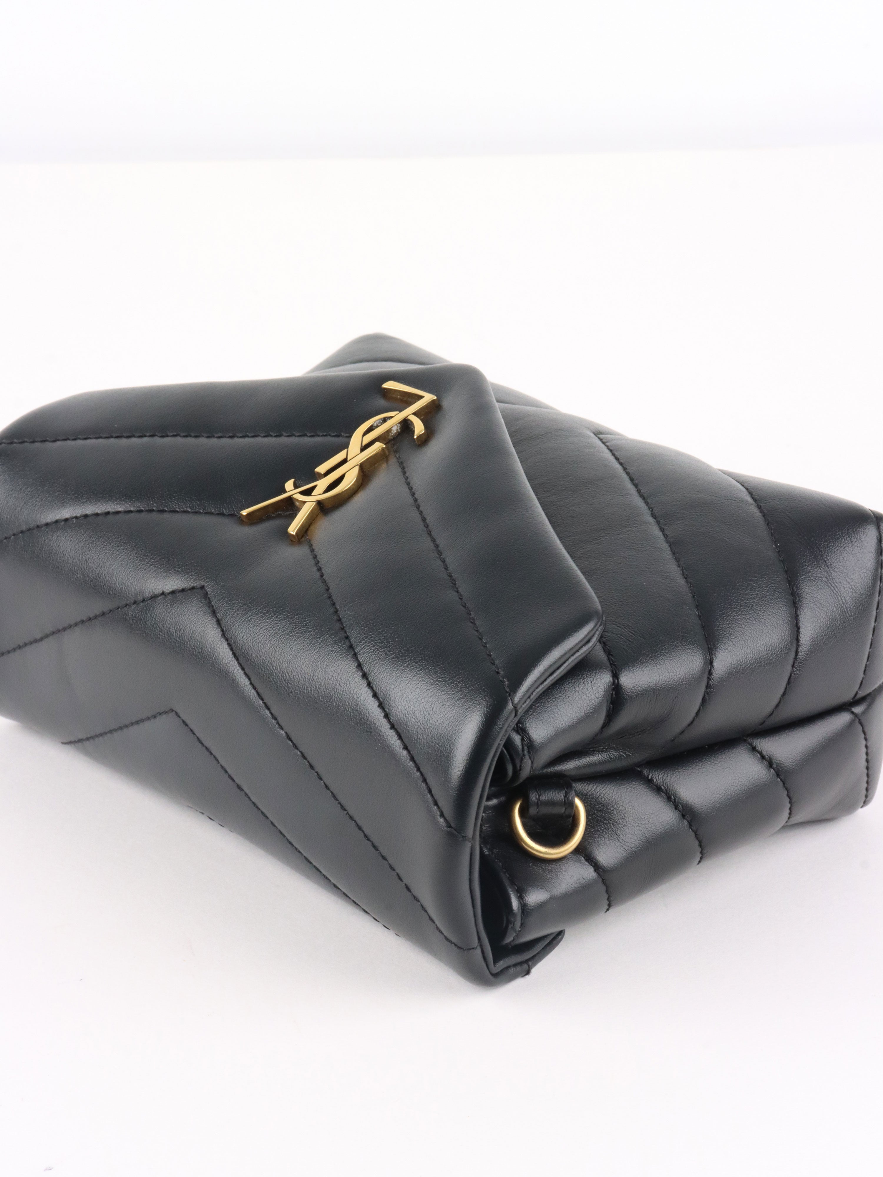 Saint Laurent Black LouLou Toy Bag