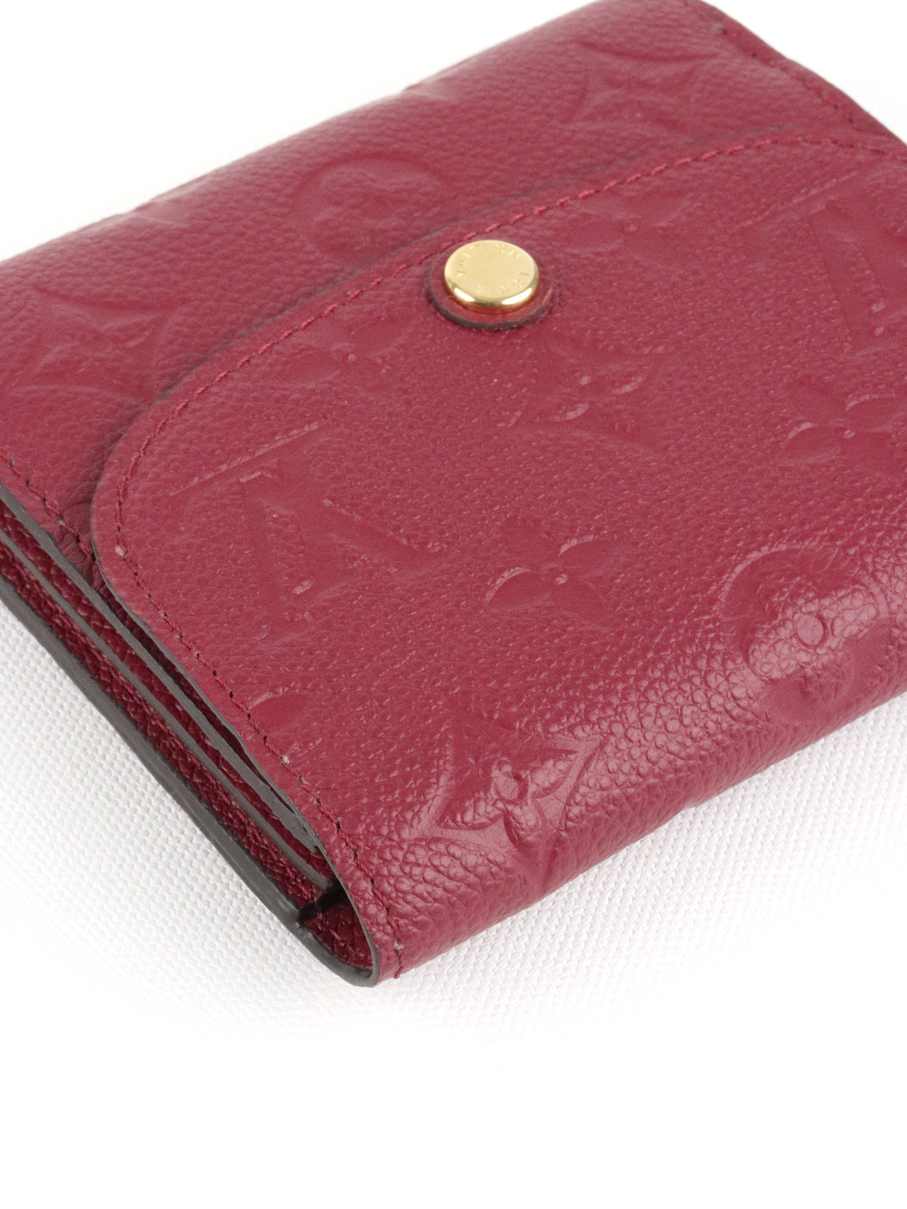 Louis Vuitton Raisin Monogram Empreinte Ariane Wallet