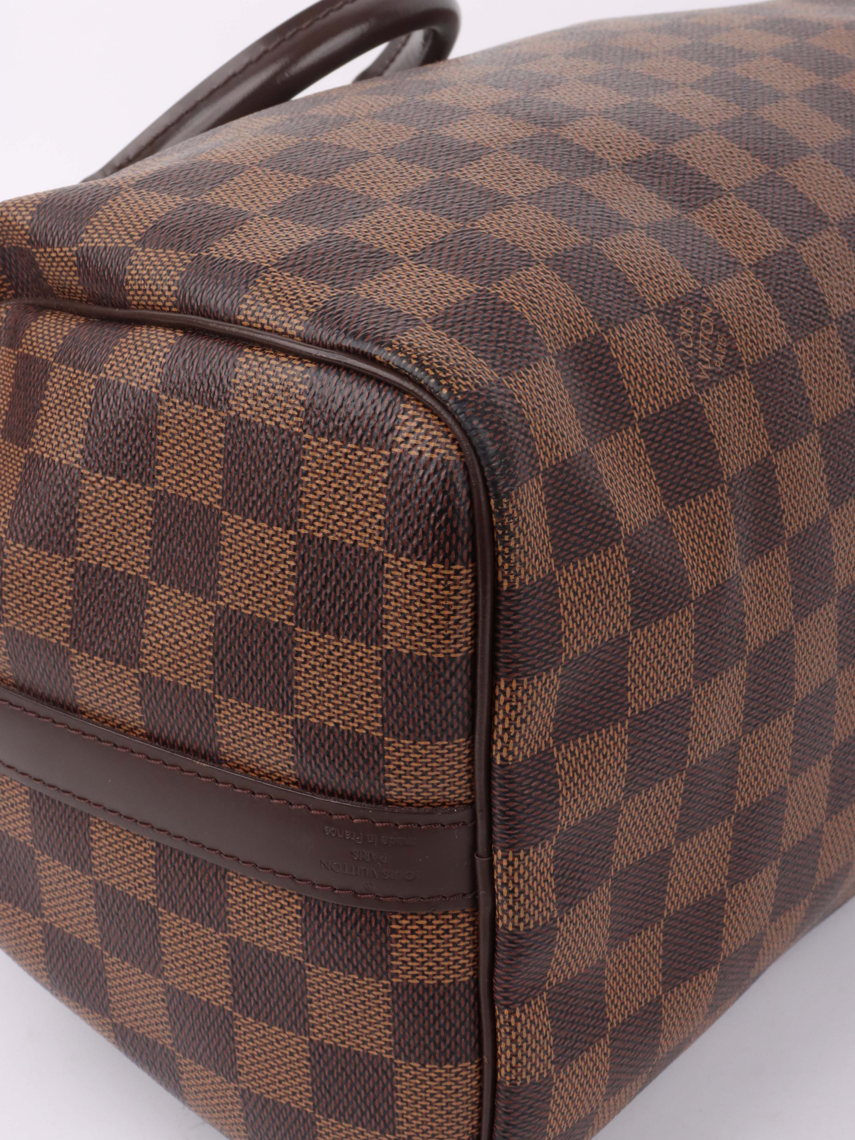 Louis Vuitton Damier Ebene Bandouliere Speedy 30
