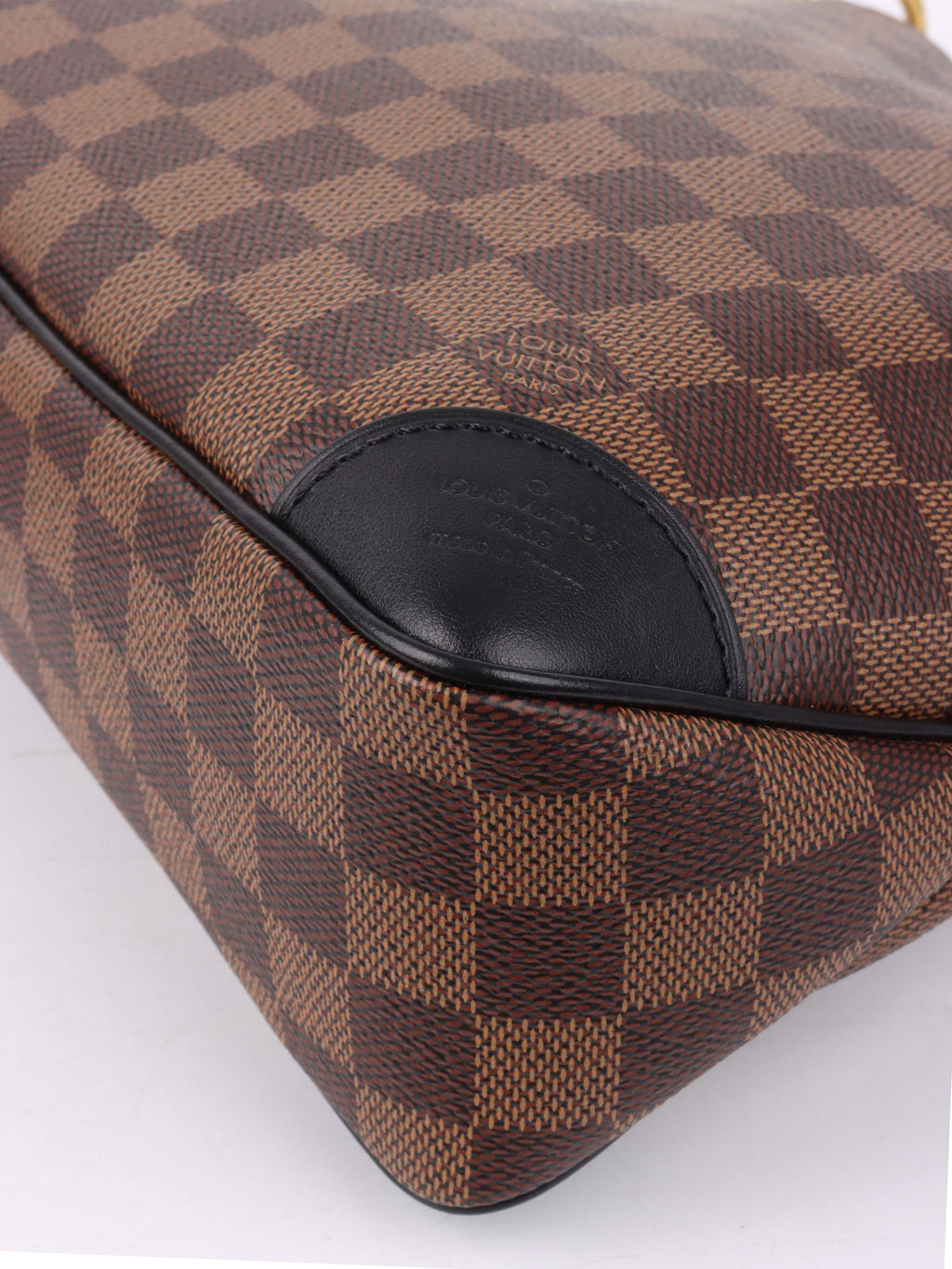 Louis Vuitton Black Damier Ebene Odeon PM Bag.