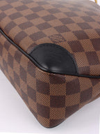 Louis Vuitton Black Damier Ebene Odeon PM Bag.