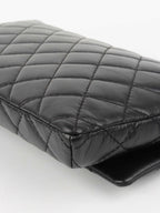 Chanel Black 2.55 Pouch.