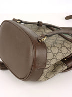 Gucci Mini Ophidia Ebony Backpack