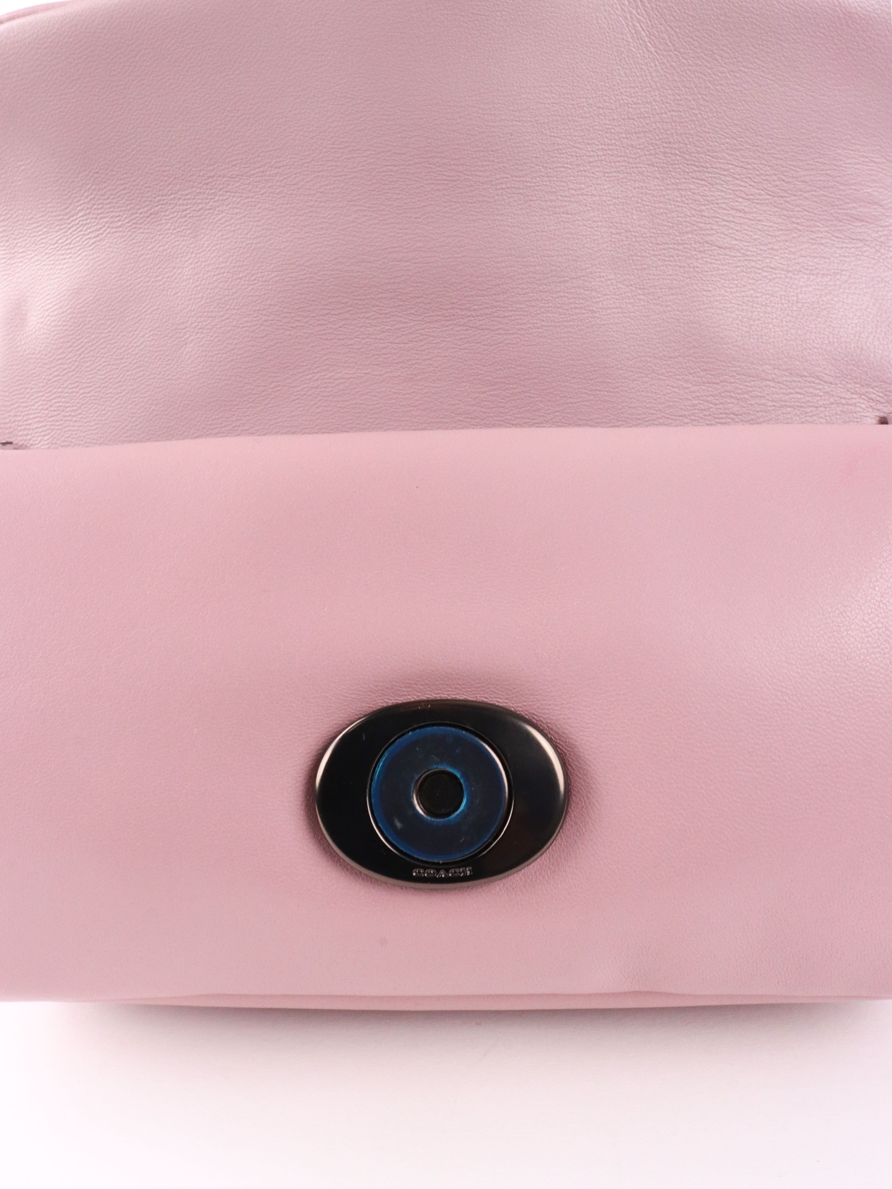 Coach Lavender Tabby 18 Shoulder Bag.