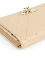 Chanel Beige Double CC Wallet on Chain LGHW