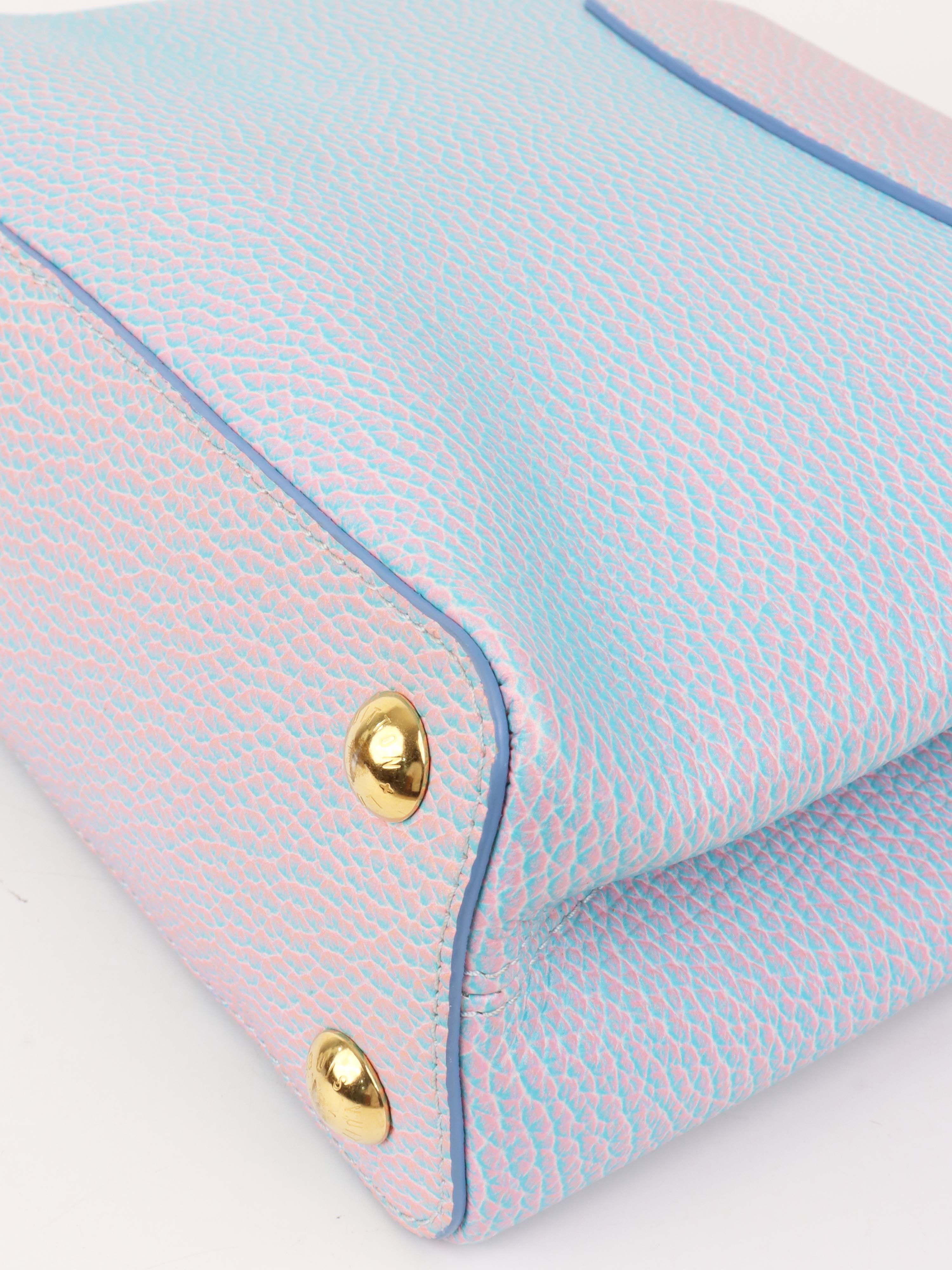 Louis Vuitton Pink & Blue Capucines.