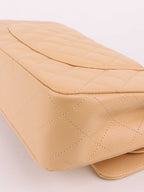 Chanel Beige Medium Classic Flap.