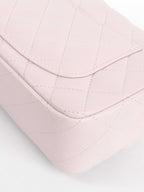 Chanel Light Pink Mini Rectangular Classic Flap SHW.