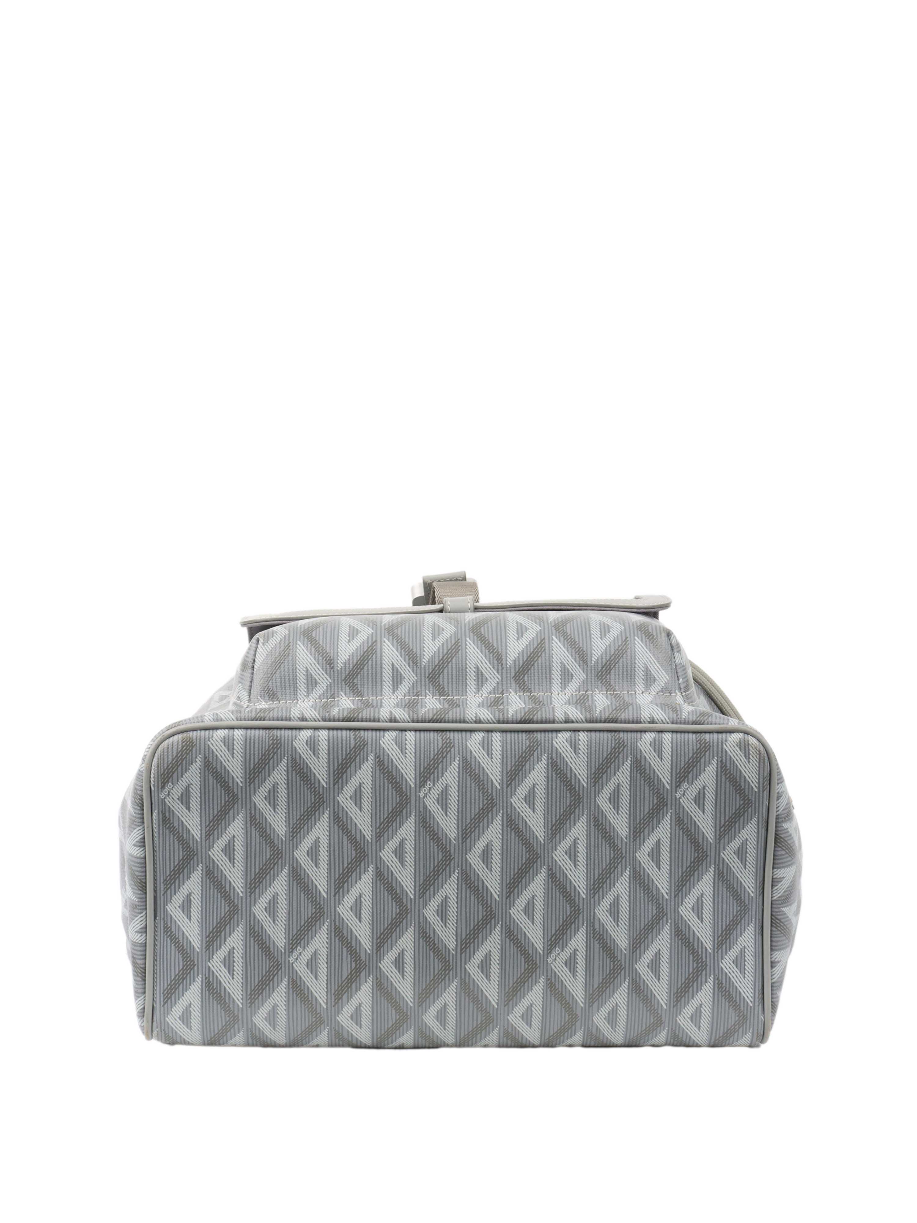 Dior Silver 'Hit The Road' Backpack.