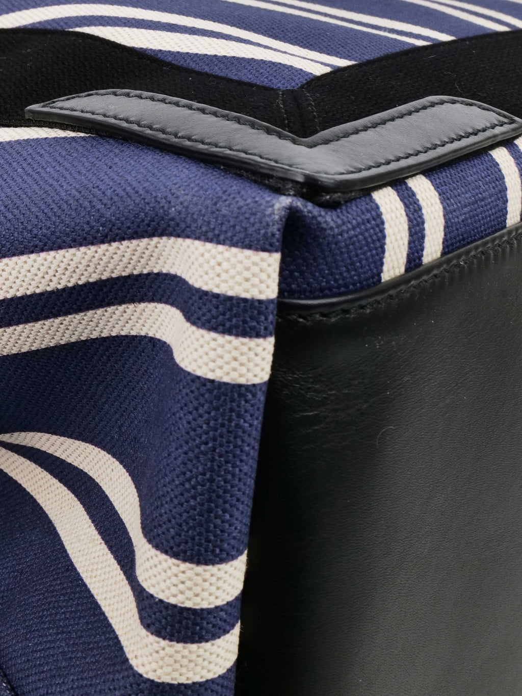 Balenciaga Blue and White Shopping Tote.