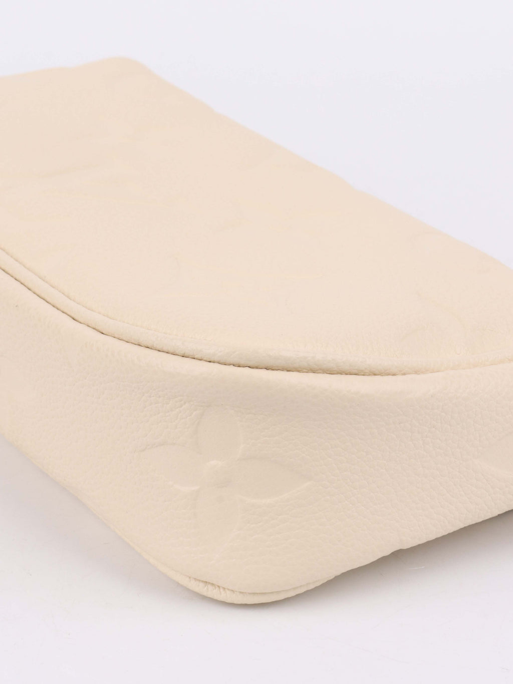 Louis Vuitton Cream Monogram Wallet on Chain Ivy.