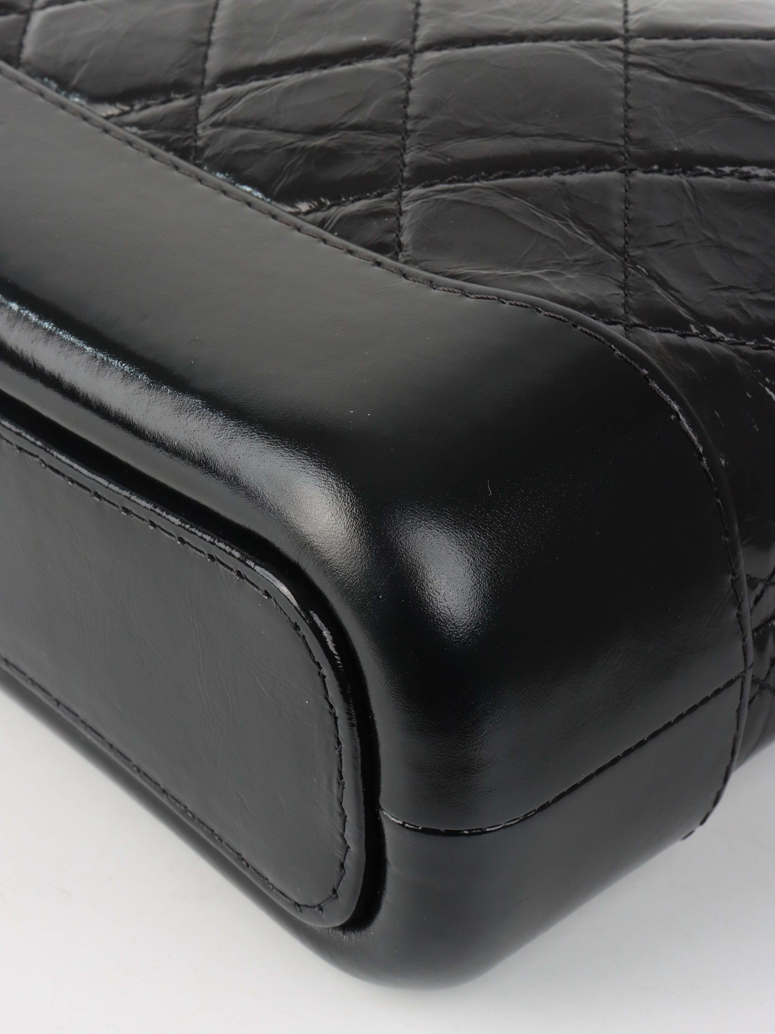Chanel Black Small Gabrielle GHW.