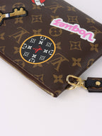 Louis Vuitton Limited Edition Monogram Patches City Pouch Bag.