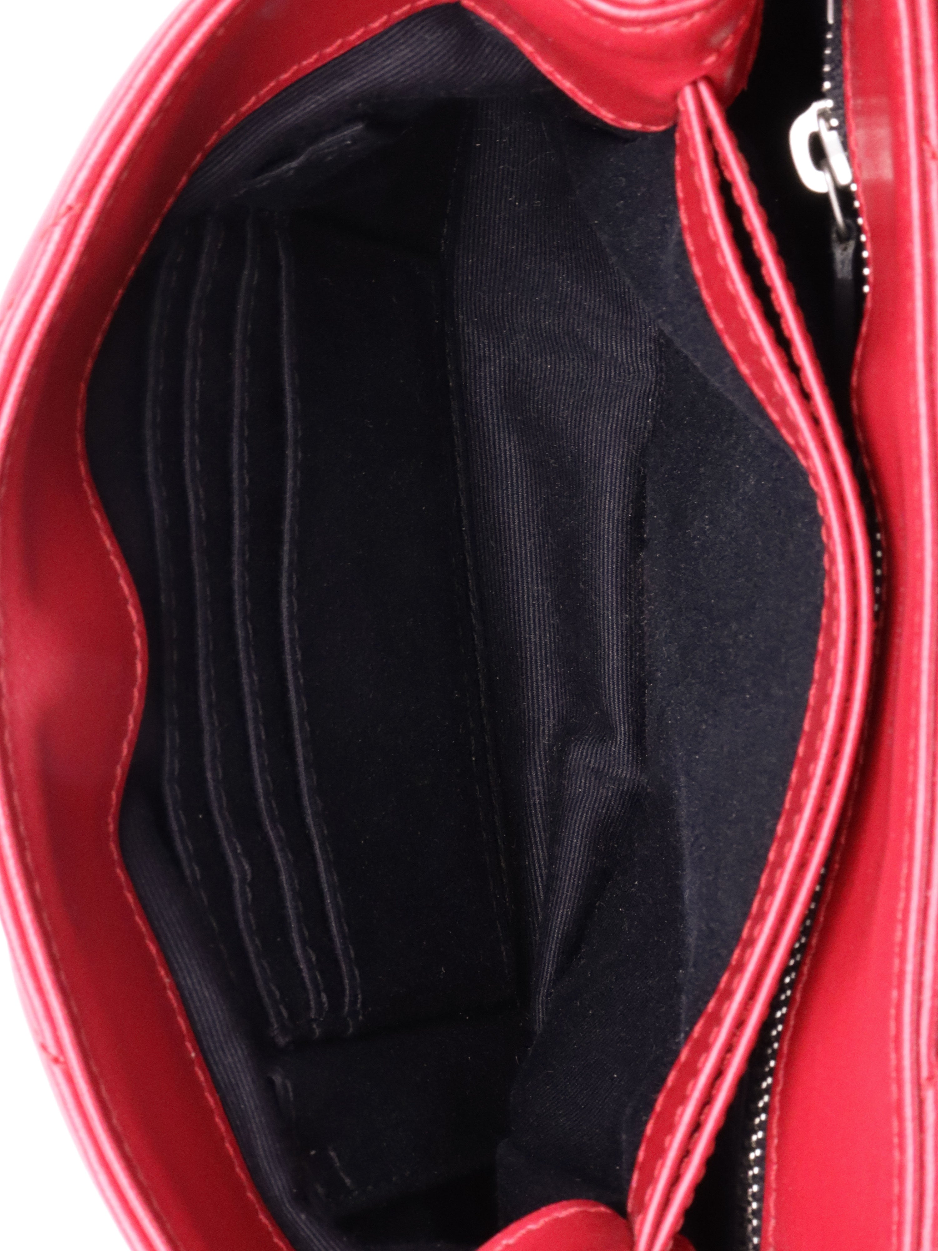 Saint Laurent Red Lou Lou Toy Bag