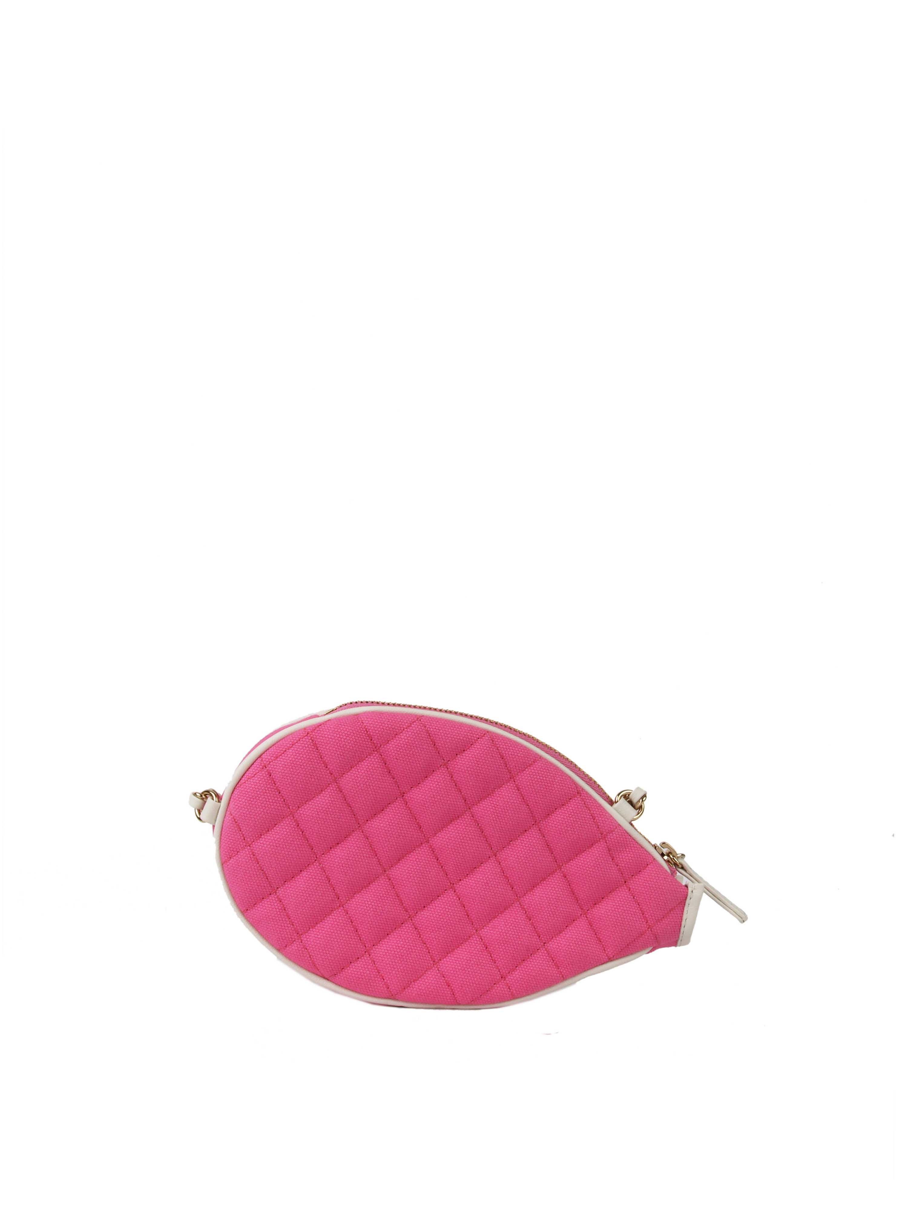 Chanel 23C Pink Quilted Tennis Racquet Mirror Collectors Piece *