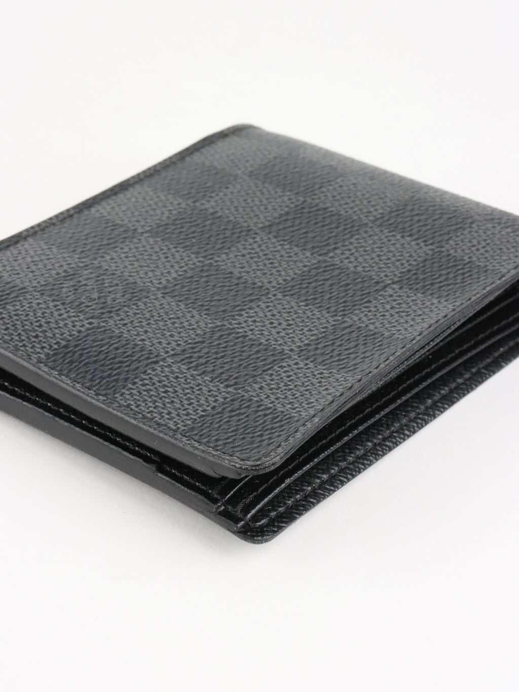 Louis Vuitton Black Damier Ebene Multiple Wallet