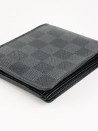 Louis Vuitton Black Damier Ebene Multiple Wallet