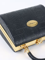 Gianni Versace Black Clutch Bag