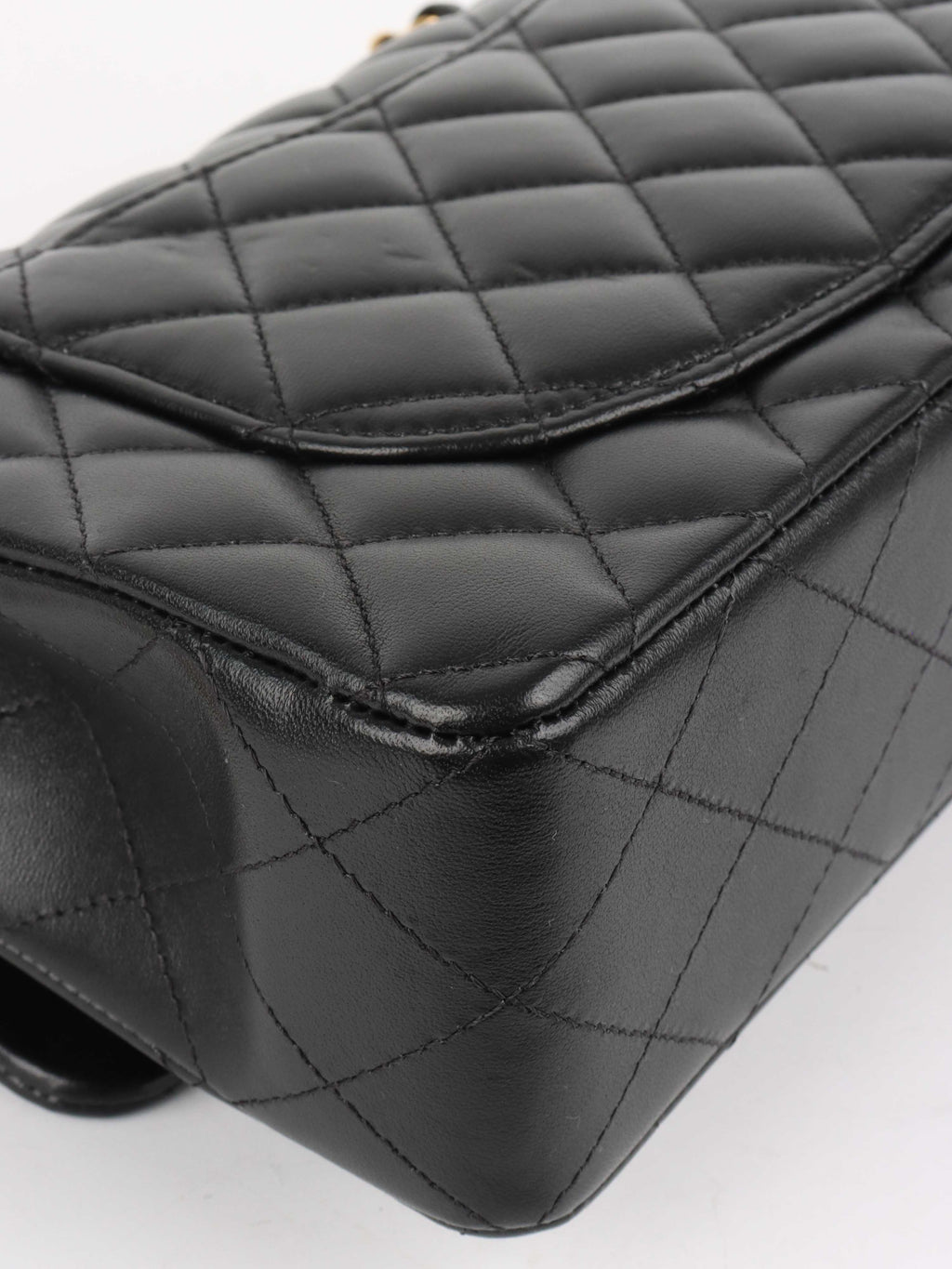 Chanel Small Black Lambskin Classic Flap.