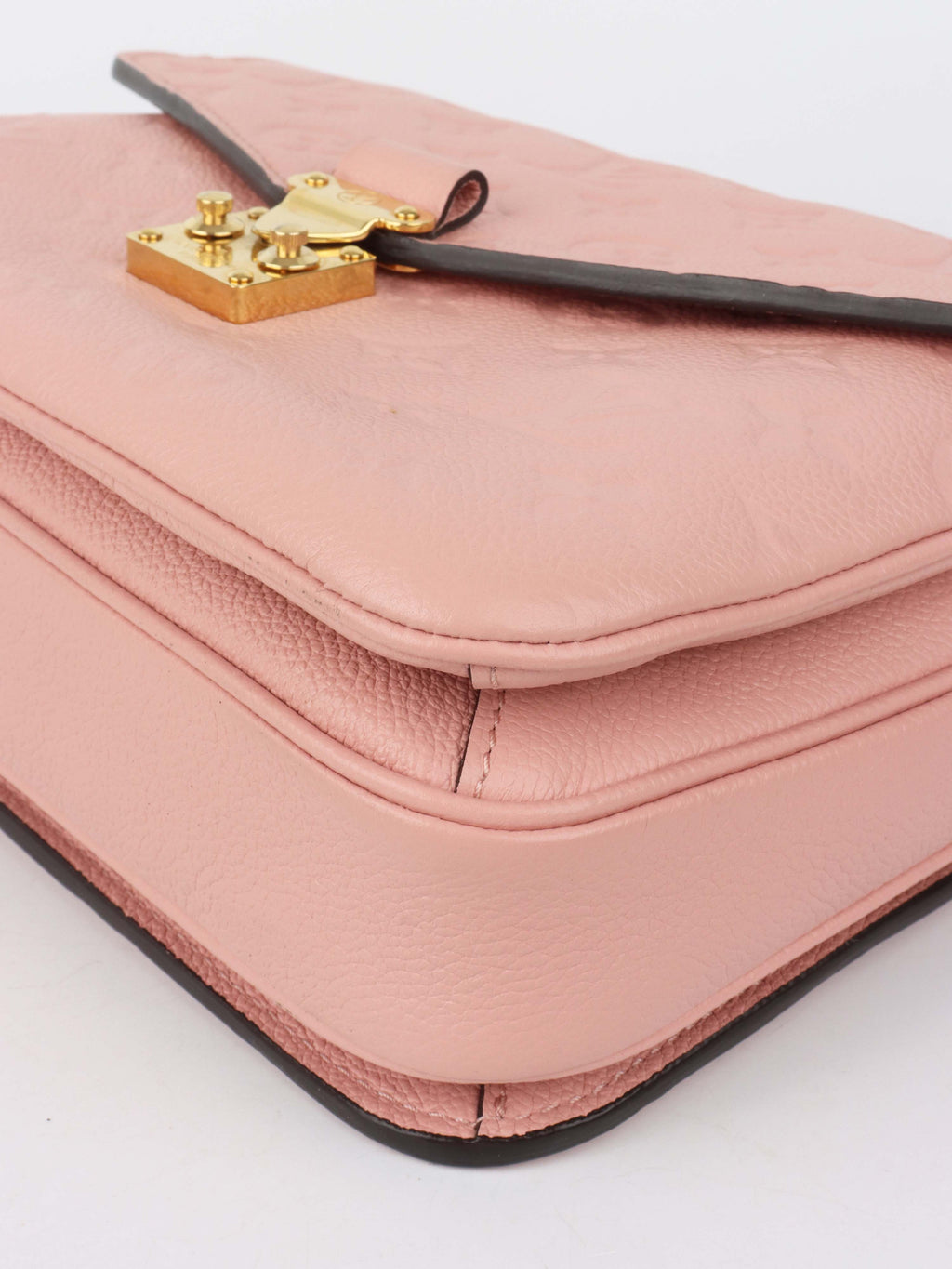 Louis Vuitton Pink Monogram Empreinte Leather Metis
