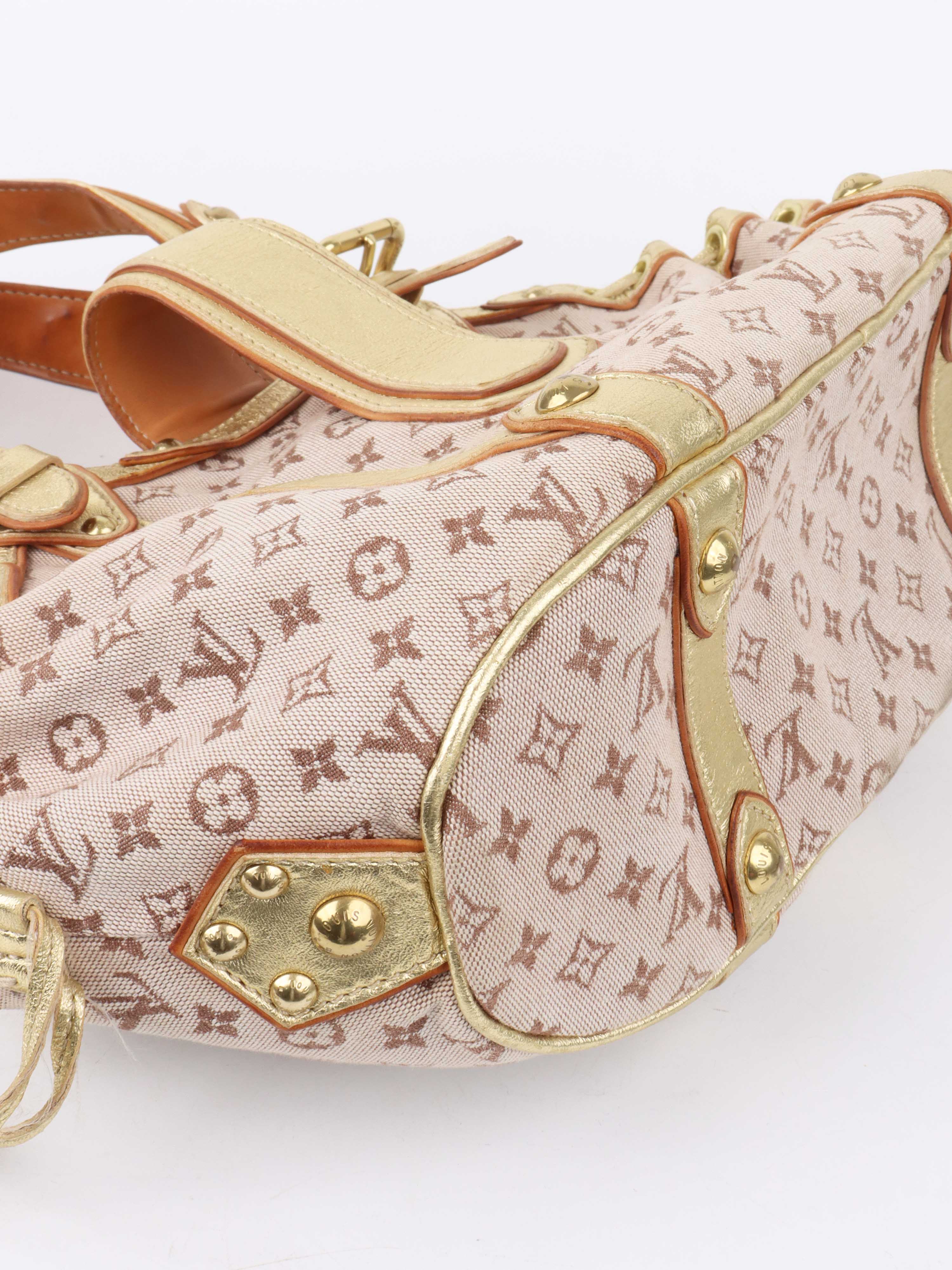 Louis Vuitton Vintage Gold Theda Bag