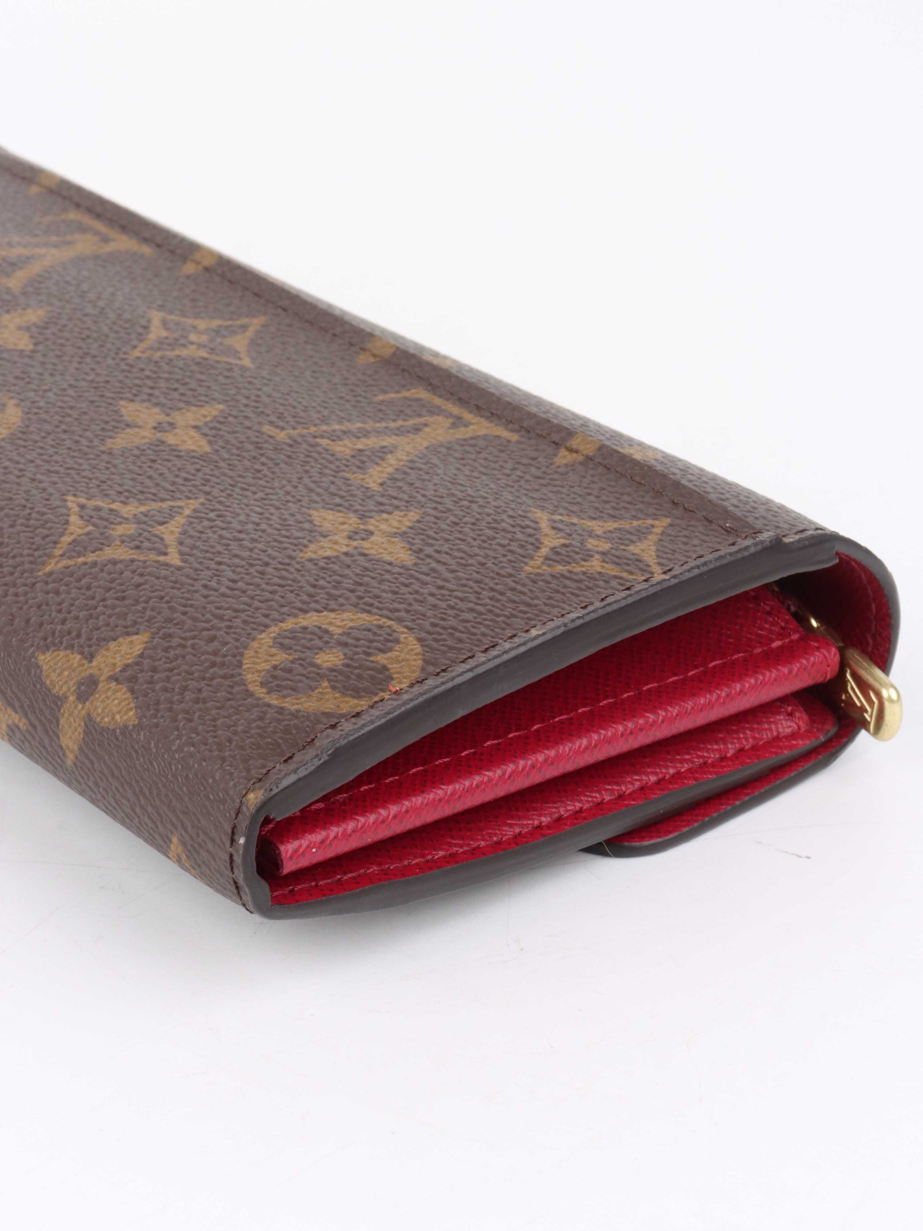 Louis Vuitton Monogram Sarah Wallet.