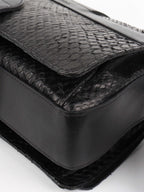 Chloe Black Python Shoulder Bag