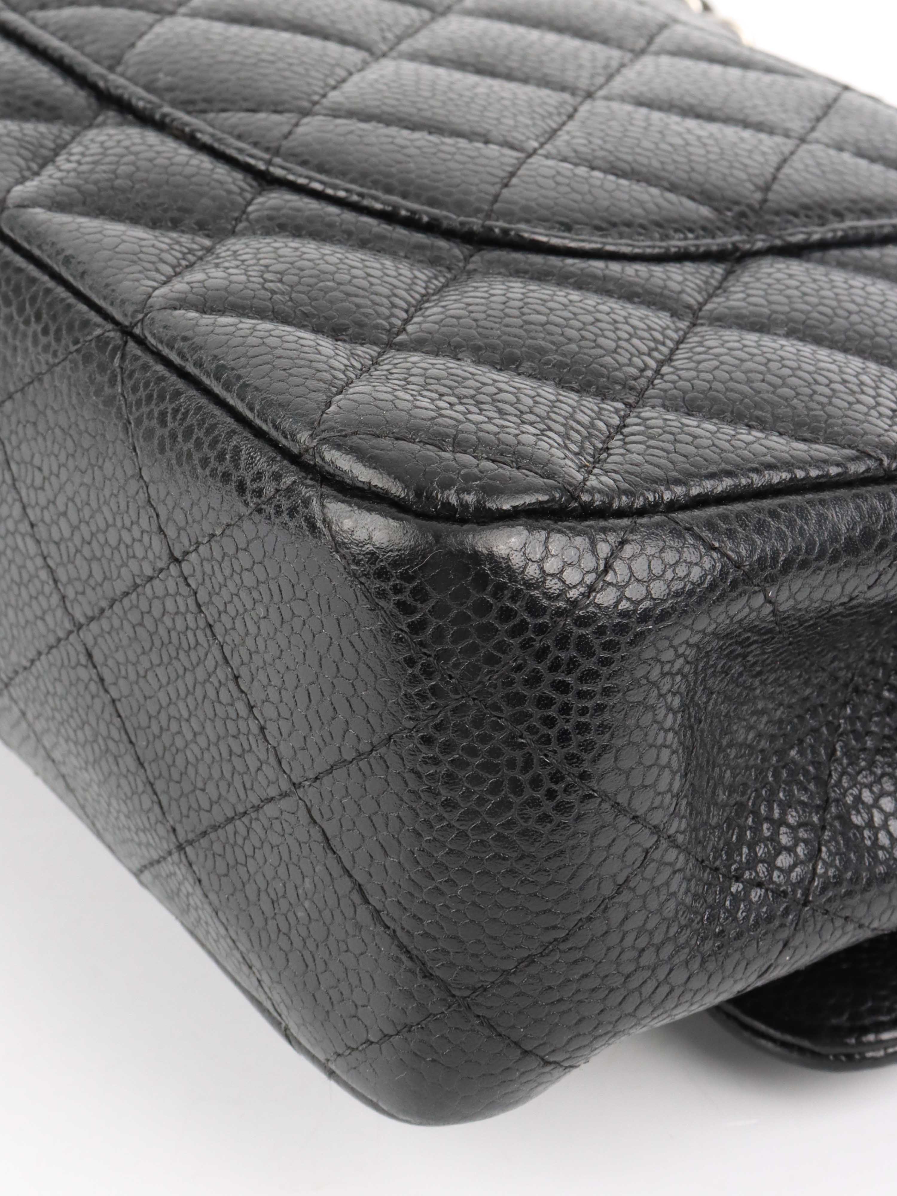 Chanel Medium Black Caviar Classic Flap.