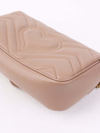 Gucci Dusty Pink Super Mini Marmont Matelasse.