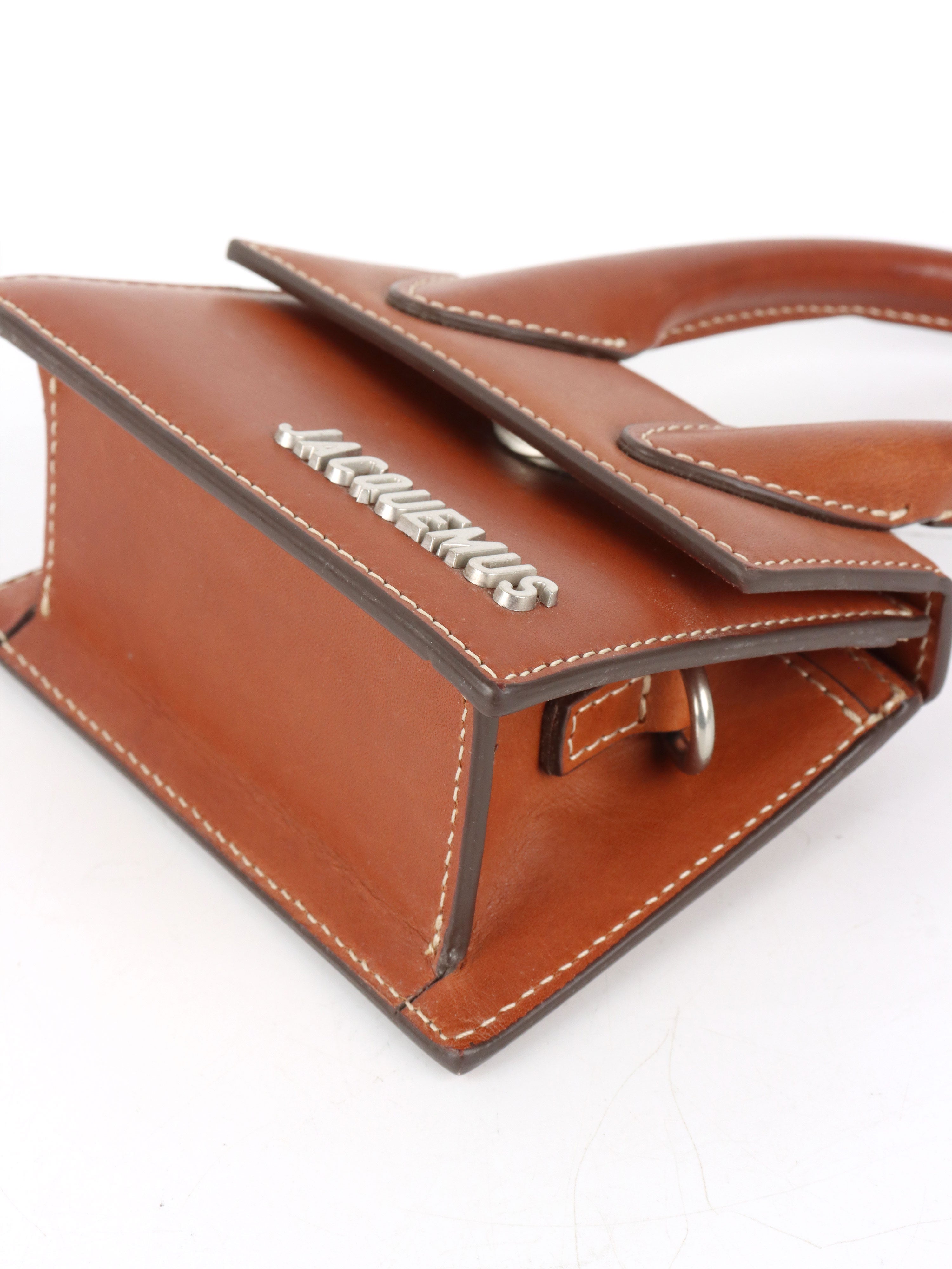 Jacquemus Brown Le Chiquito Mini.