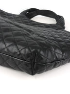 Saint Laurent Black Icare Maxi Shopping Bag
