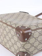 Gucci GG Ebony Canvas Trunk Shoulder Bag