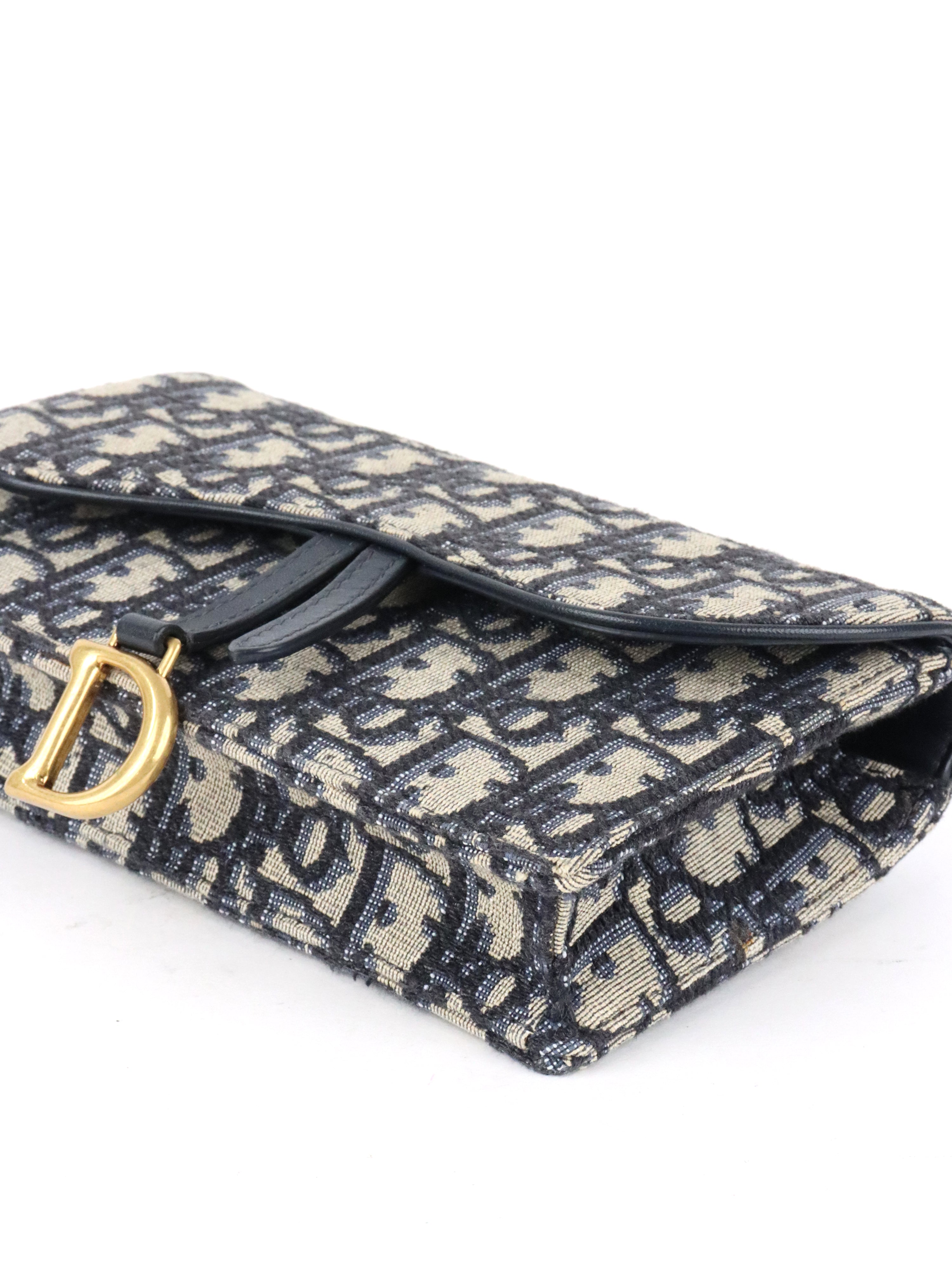 Dior Oblique Navy Belt Bag