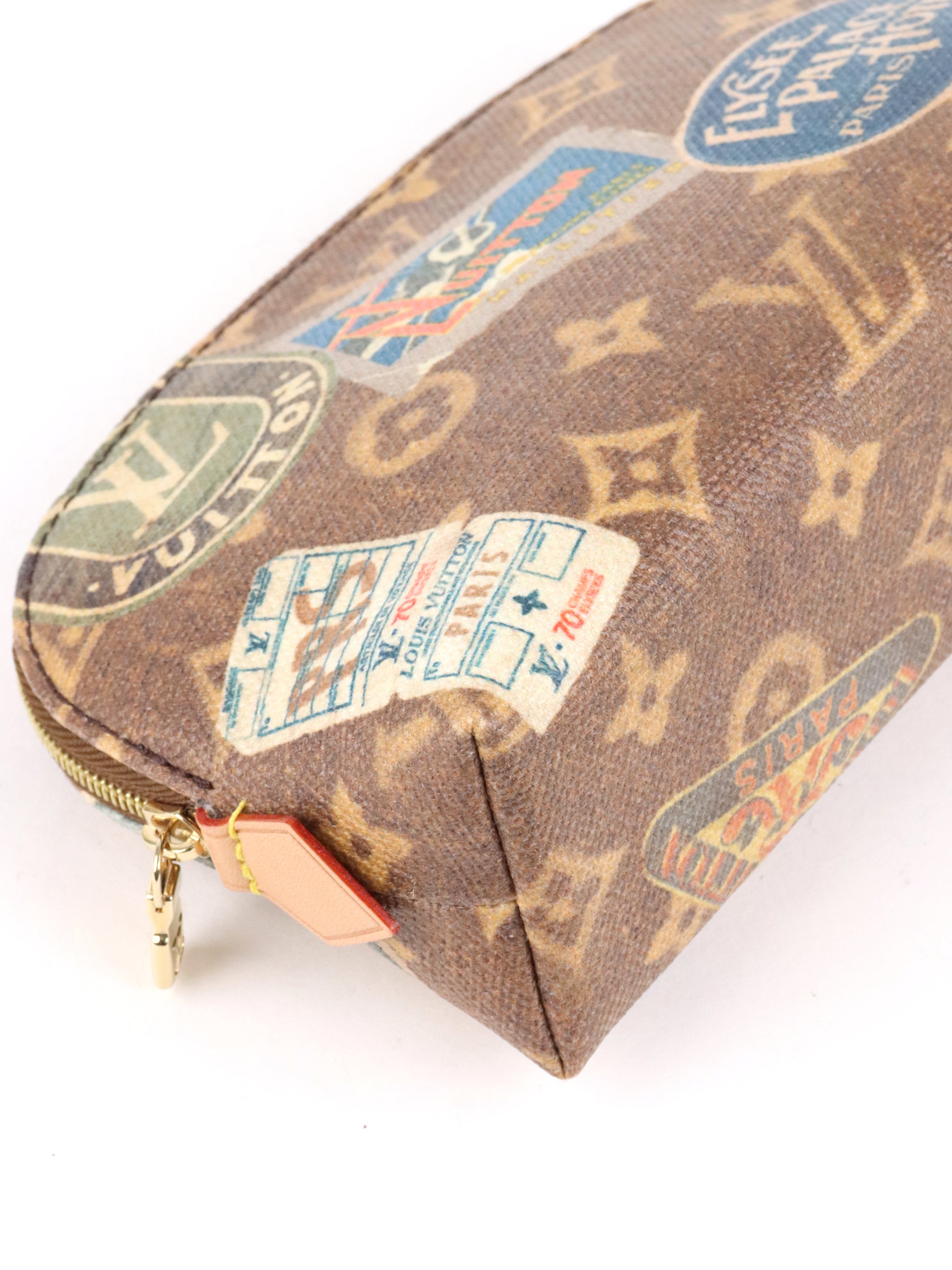 Louis Vuitton Monogram Flight Mode Cosmetic Pouch