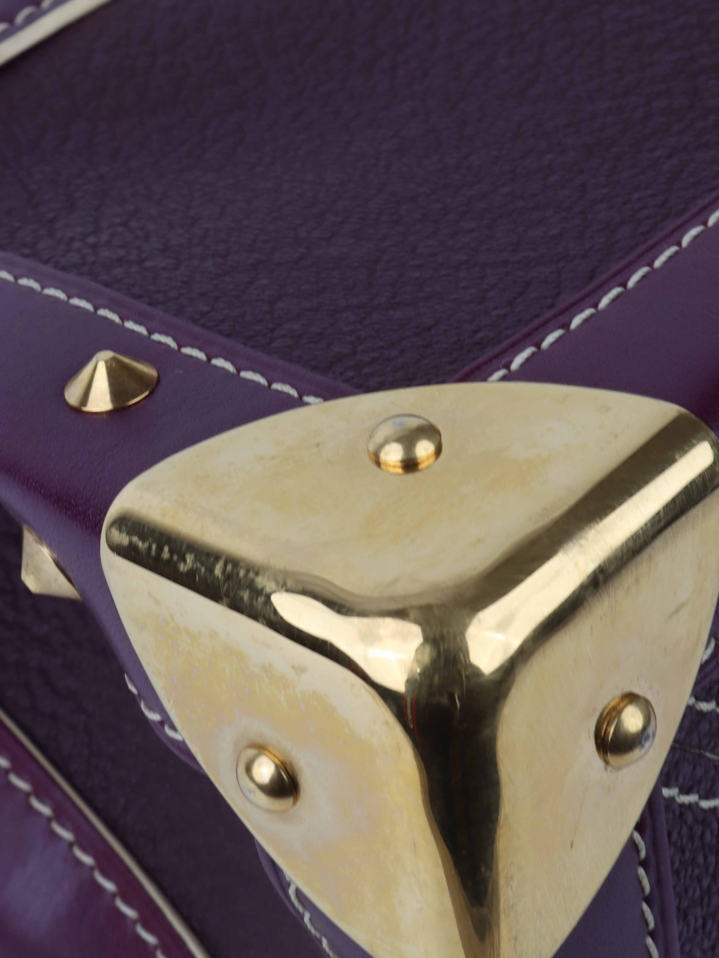 Louis Vuitton Plum Sugali Leather L’Aimable Bag