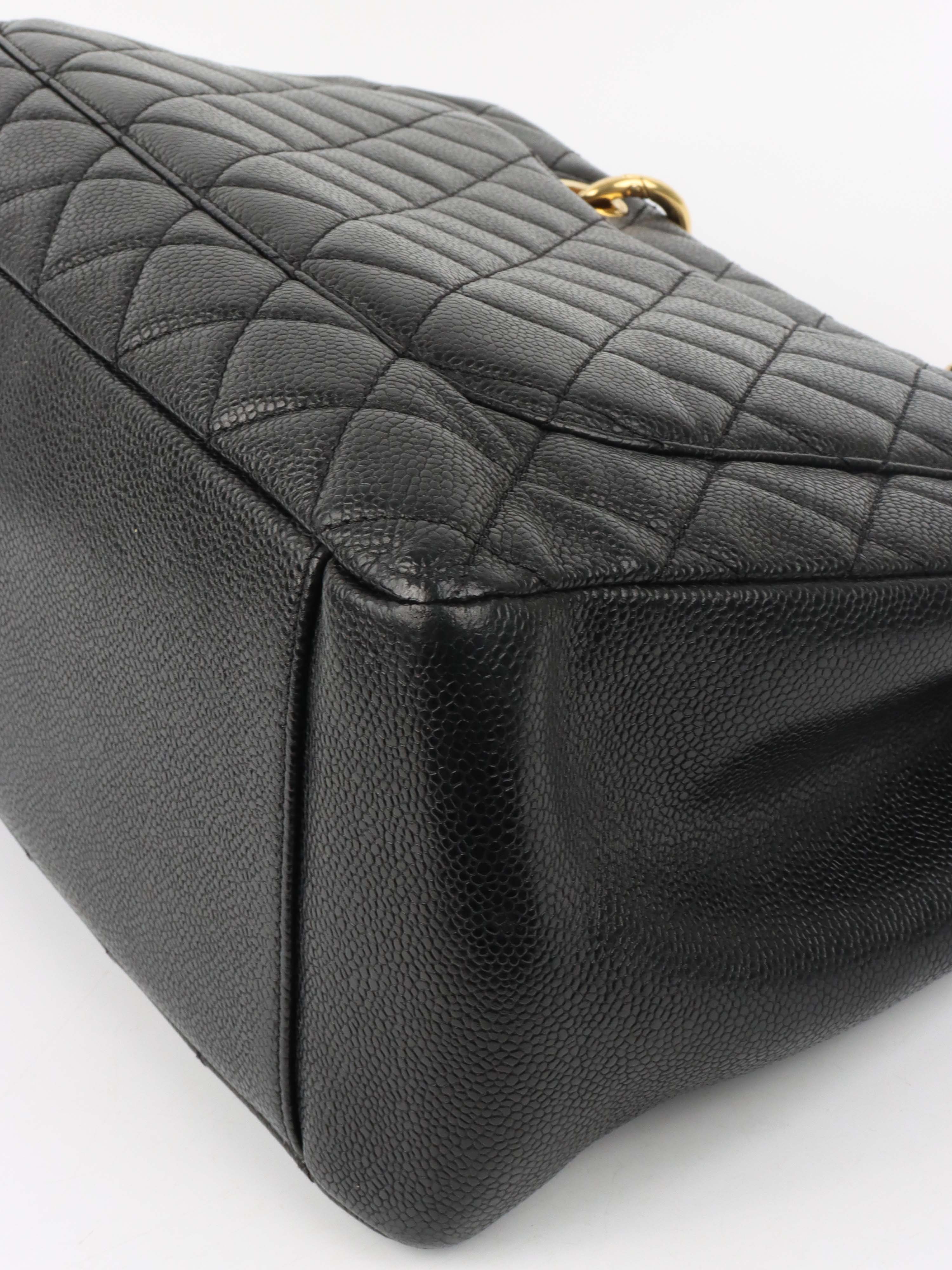 Chanel Caviar Black GST Shoulder Bag