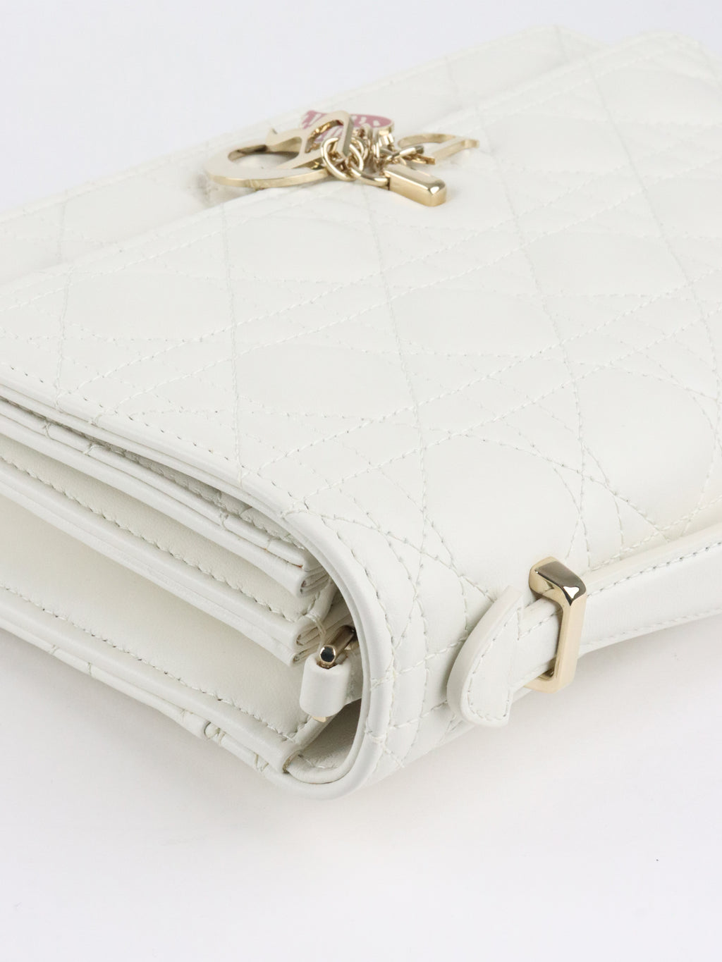 Dior Latte Dioramour My Dior Top Handle Bag