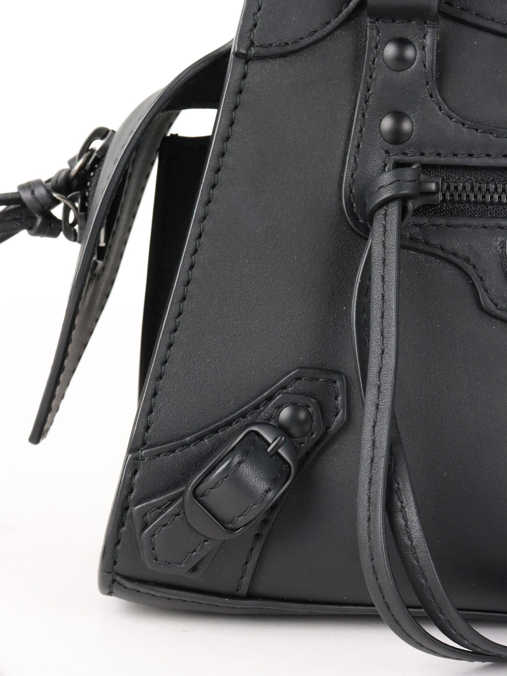 Balenciaga Black Neo Classic Mini City Bag.