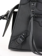 Balenciaga Black Neo Classic Mini City Bag.