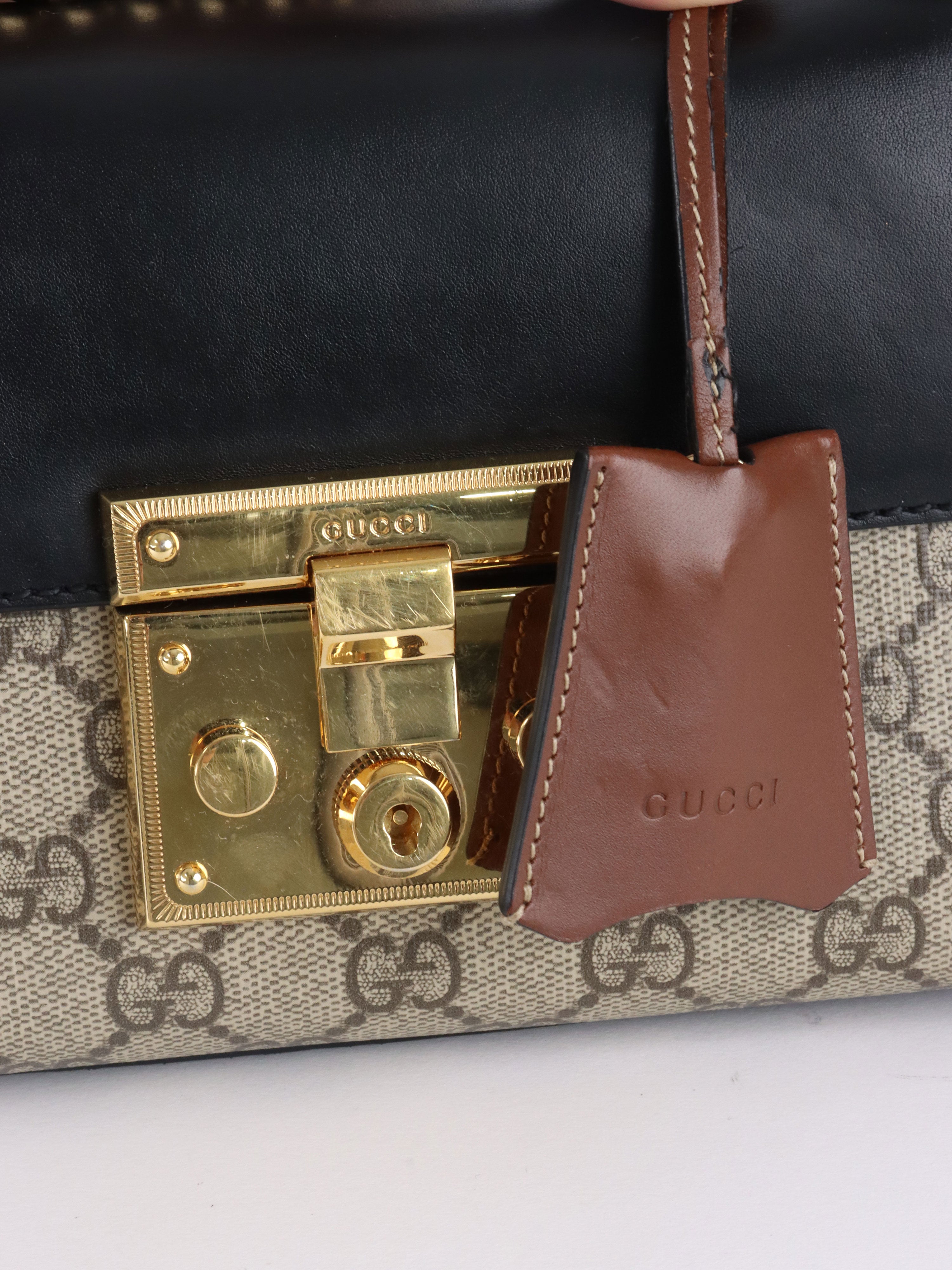 Gucci Padlock GG Shoulder Bag.