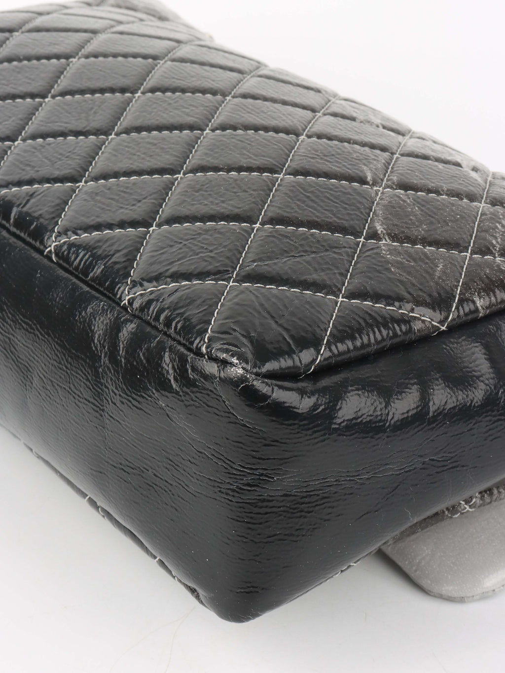 Chanel Melrose Degrade Jumbo Flap Bag SHW